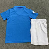 1987/88 Napoli Home Blue Retro Kids Soccer Jersey