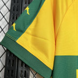 2024/25 Cuiabá Home Yellow Fans Soccer Jersey  库亚巴体育
