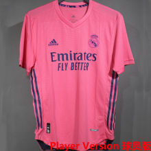 2020/21 RM Away Retro Player Version Soccer Jersey 球员版