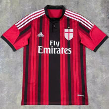 2014/15 AC Milan Home Retro Soccer Jersey