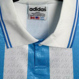 1994 Argentina Home Retro Soccer Jersey