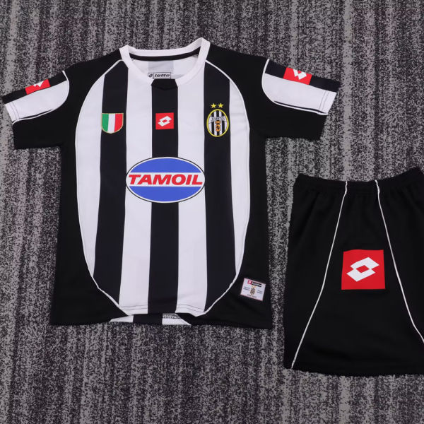 2002/2003 JUV Home Retro Kids Soccer Jersey