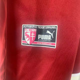 2003/04 FC Metzy Home Red Retro Soccer Jersey 梅斯