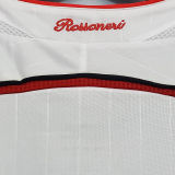 2006/07 AC Milan Away White Retro Soccer Jersey