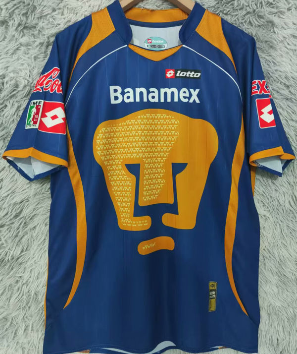 2008/09 Pumas UNAM Away Retro Fans Soccer Jersey