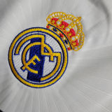 2010/11 RM Home White Retro Long Sleeve Jersey