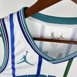 2020 Hornets BALL #1 White Retro NBA Jerseys