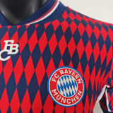 2025/26 BFC Red Retro Style Player Version Soccer Jersey