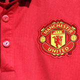 2013/14 M Utd Home Retro Player Version Soccer Jersey