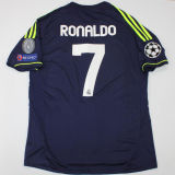 2012/13 RM Away Retro Long Sleeve Player Version Jersey 球员版