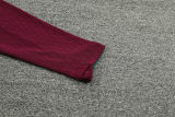 2025 PSG Wine Red  Kids Sweater Tracksuit
