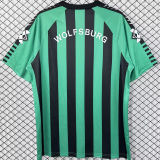 1994/1995 Wolfsburg Away Green Retro Jersey