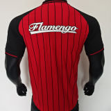 2025/26 Flamengo Red Baseball Player Version T-Shirt  硅胶版