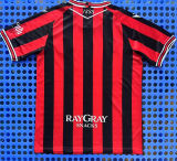 2025/26 Walsall Home Fans Soccer Jersey 沃尔索尔