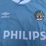 1986/1987 Man City Home Blue Retro Soccer Jersey