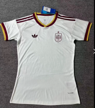 2026/27 Spain Away White  Women Soccer Jersey  女