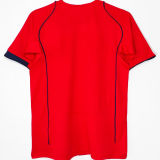 2004/2005 PSG Away Red Retro Soccer Jersey