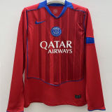 2025/26 PSG Third Red Long Sleeve Soccer Jersey