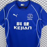 2002/2003  Everton Home Blue Retro Soccer Jersey
