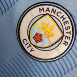 CHAMPIONS OF EUROPE #23 Man City 1:1 Home Blue Fans Jersey 2023/24