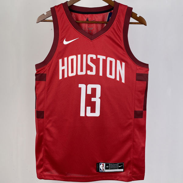 Rockets HARDEN #13 Red Reward Edition NBA Jerseys