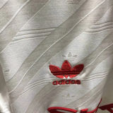 1986/88 M Utd Away White Retro Soccer Jersey