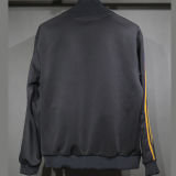 2025/26 M Utd Black Retro style Jacket Tracksuit