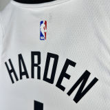 Clippers White Blue NBA Jerseys