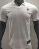 1998 Italy Away Wihte Retro Soccer Jersey