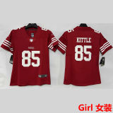 KITTLE #85 San Francisco 49ers Girl NFL Jersey 49人