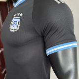 2025/26 Argentina Away Black Player Version Jersey