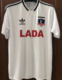 1991 Colo-Colo Home White Retro Soccer Jersey