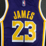 2022 Lakers JAMES #23 Purple 75 Years NBA Jerseys 75周年