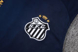 2025/26 Santos Dark Blue Vest Training Jersey(A Set)