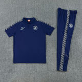2026/27 Man City Sapphire Blue POLO Training Tracksuit