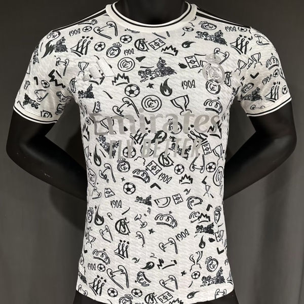 2025/26 RM Special Edition Player Version Soccer Jersey 银标