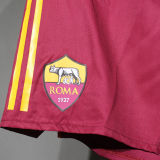 2025/26 Roma Home Player Version Shorts Pants (A+球员版)