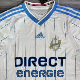 2009/2010 Marseille Home White Retro Soccer Jersey