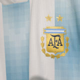 2018 Argentina Home Retro Player Version Soccer Jersey
