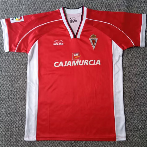 1999/2001 Murcia Home Retro Soccer Jersey 穆尔西亚