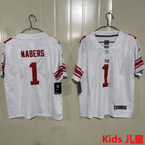 NABERS #1 New York Giants Kids NFL Jersey 巨人