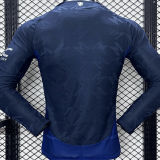 2024/25 M Utd Away Player Version Long Sleeve Soccer Jersey