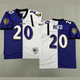 REED #20 Men's Baltimore Ravens Retro NFL Jersey 乌鸦