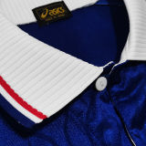 1998 Japan Home Blue Retro Long Sleeve Retro Jersey