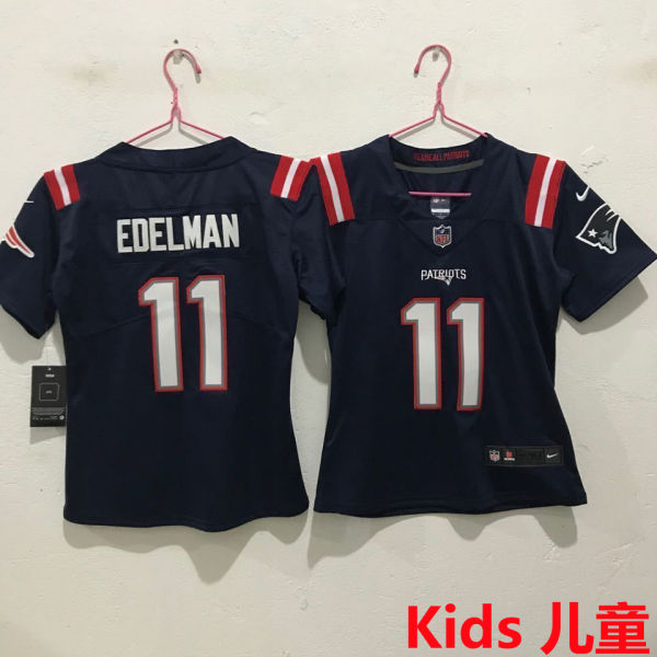 EDELMAN #11 New England Patriots Kids NFL Jersey 爱国者