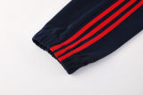 2025 M Utd Red Zipper Jacket Tracksuit