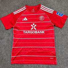2025/26 Fortuna Dusseldorf Hoem Red Fans Soccer Jersey 杜塞尔多夫
