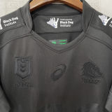 2025/26 Brisbane Broncos Black Rugby Shirt  野马