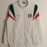 2025 Italy White Retro Style Windbreaker