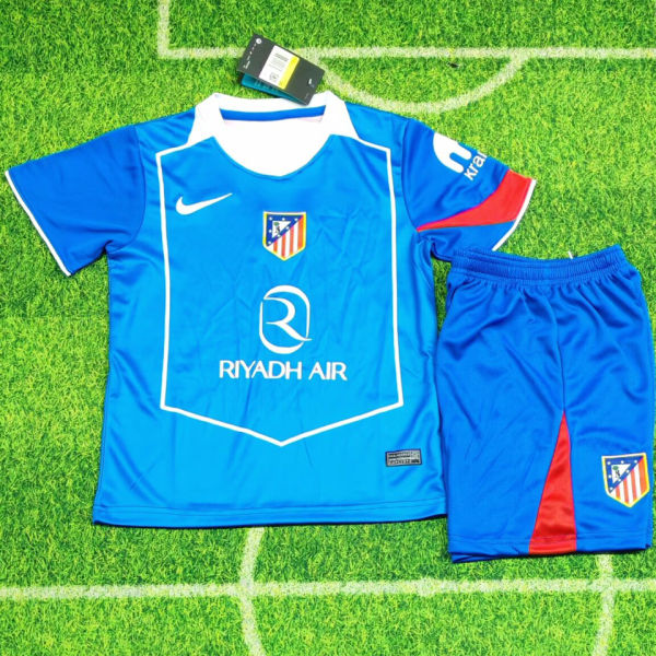 2025/26 ATM Third Blue kids Soccer Jersey